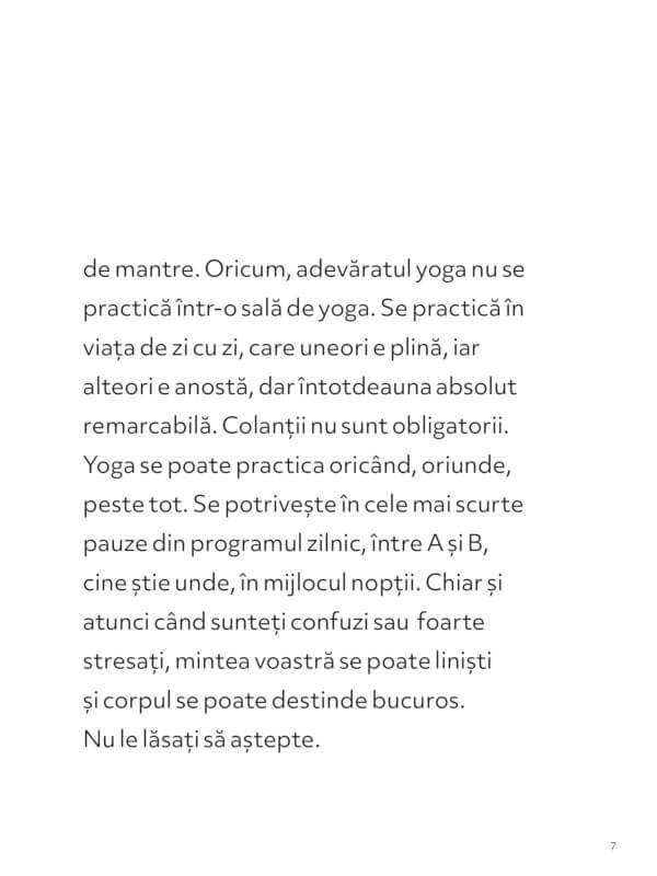Yoga în timp ce aștepți