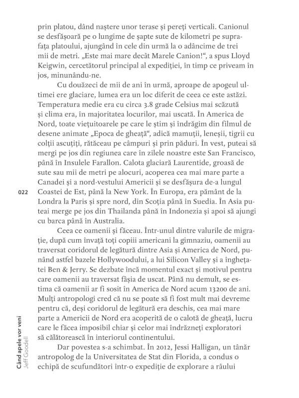 Când apele vor veni
