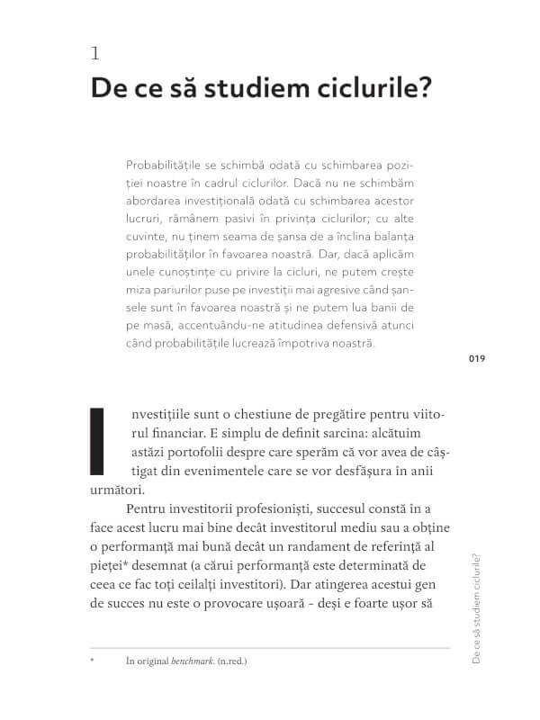 Cum valorificăm ciclurile pieței